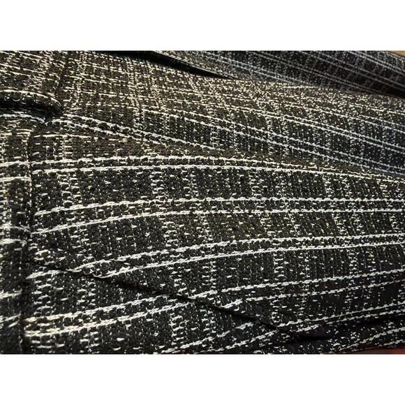 NEW Torrid Pull On Wide Leg Boucle High Rise Pant Black and White Tweed Size 20R - Picture 3 of 6